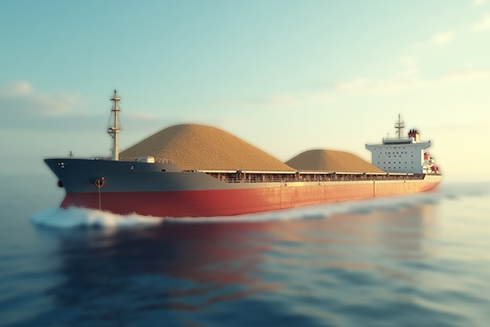 Перевозка насыпных грузов морем